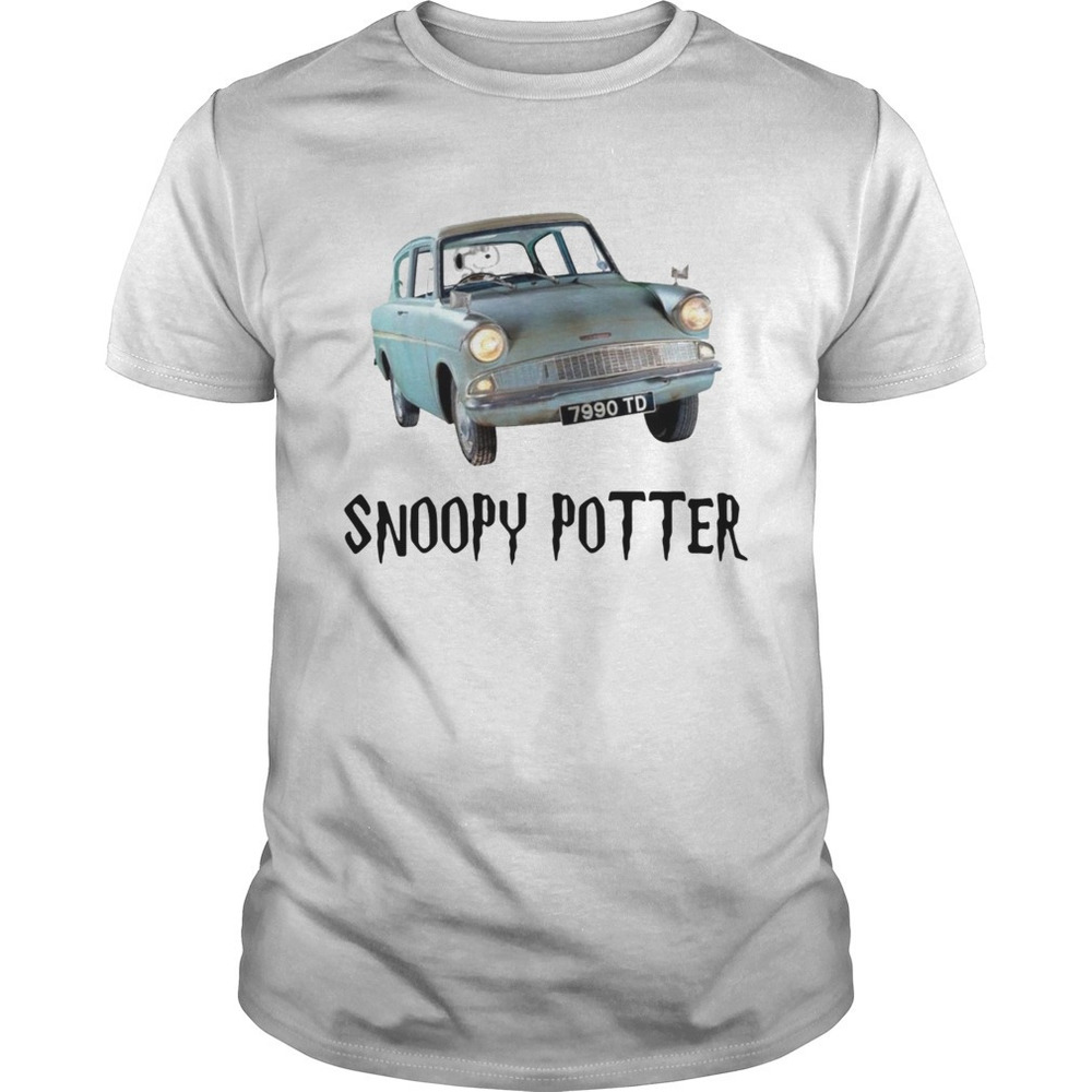 Snoopy Driving Harry Potter Shirt